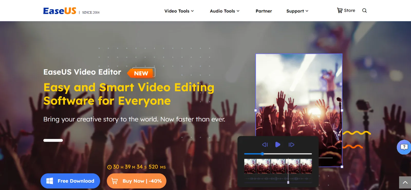 EaseUS Video Editor